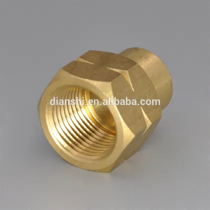 brass flare nut hex nut female flare nut