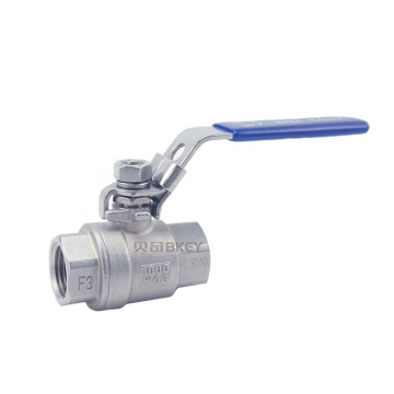 Hot Selling Commercial Mini Sanitary Brass Threaded Stainless Steel Hydraulic Water Ball Valve