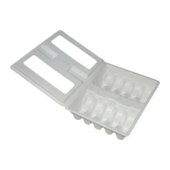Biodegradable Fiber Pulp Molded Clamshell Packaging Box