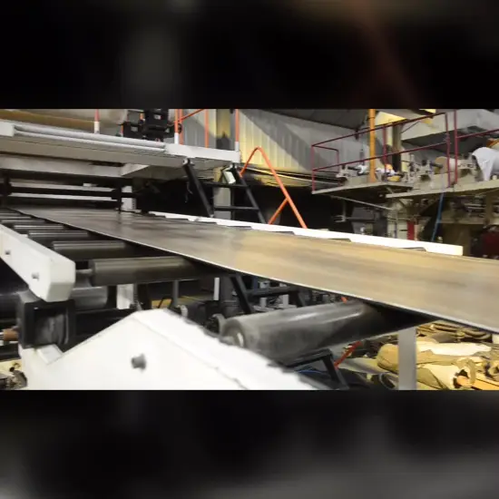 Waterproof durable healthy 4mm interlock click lvt SPC flooring PVC vinyl flooring