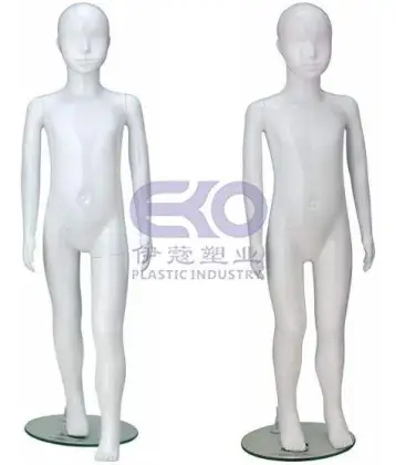 Black Full Body Kids and Boys Mannequins for Clothing Display