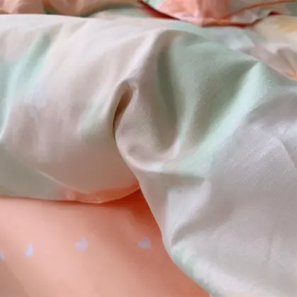 autumn fairy-tales bed sheet cover bedding pillowcase set