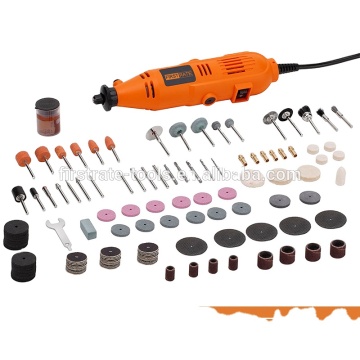 135W DIY Electric Grinder Mini Drill Rotary Tool Kit with 243pc Accessories and 6 Speed Settings