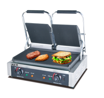Grill de machine à presse de panini commercial électrique