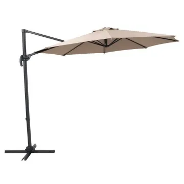 Roma Heavy Duty Outdoor Garden Pool Patio Cantilever Umbrella