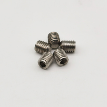 Flat Point Grub Hex Socket Set Screws