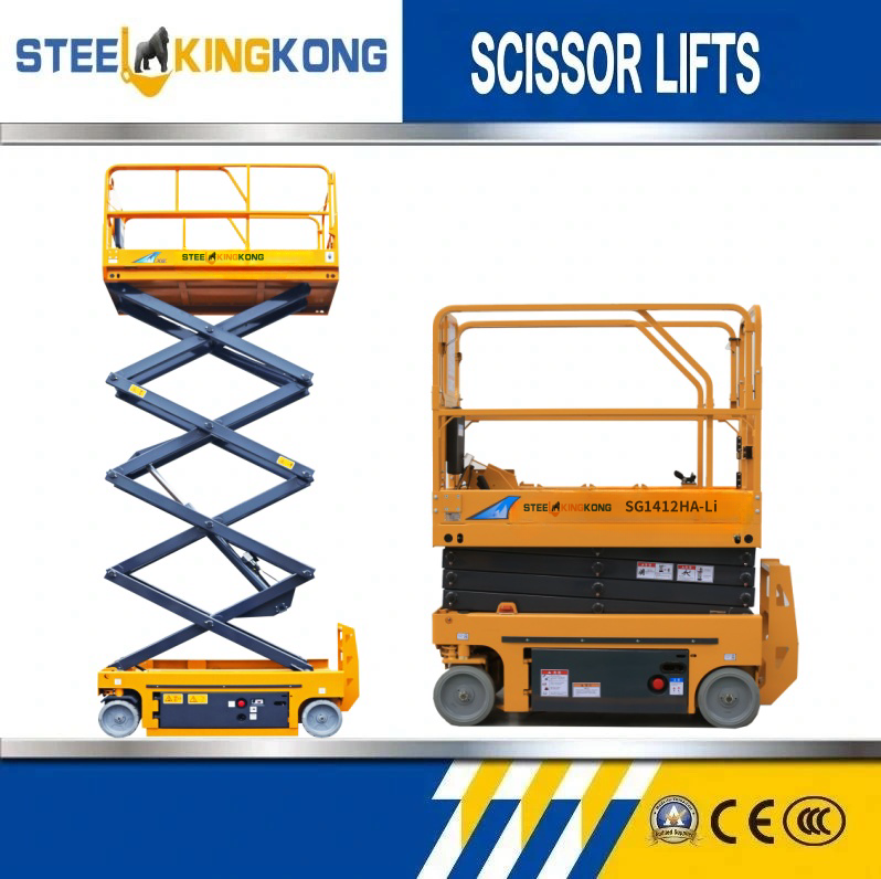 Hydraul Aerial Ladder Platform 14m Price de elevación de tijera de plataforma extensible