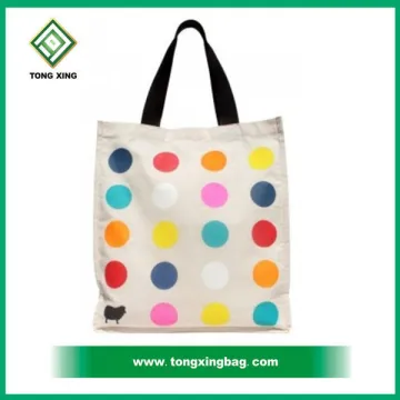 Organic Cotton Canvas Tote Bag for promotion supermarket