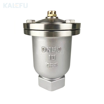 Automatic Exhaust Air Gas Valve with PN10-PN40 Pressure Rating, 304/316/316L Stainless Steel, Screw BSP/NPT Female Threads