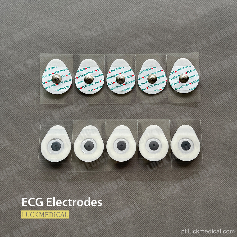 Elektrody klatki piersiowej Elektrody Elektrodowe badania medyczne