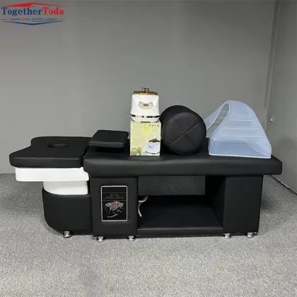 Convenient Massage and Hair Washing Bed