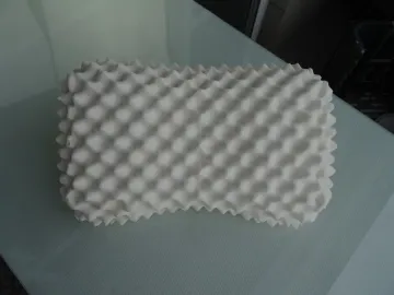 Imports of 100% natural latex particles massage pillow