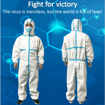 Hospital Workwear Clothing Coverall Protection Suit เครื่องแต่งกาย