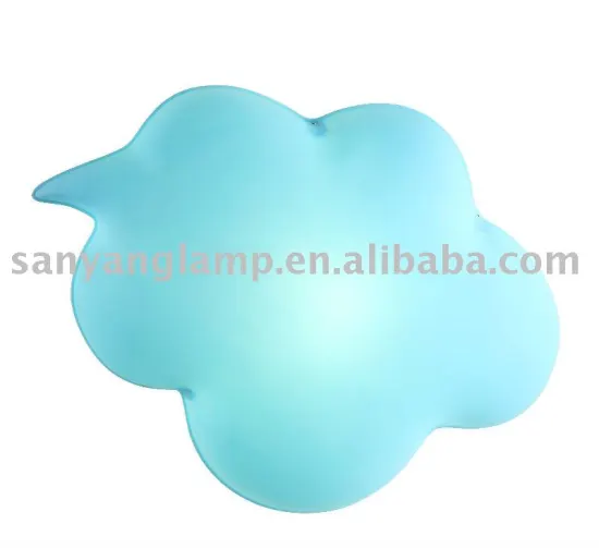 Decorative Childroom Wall Lamp,Blue Clouds Shaped Lamp