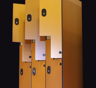 HPL 2 door clothes locker