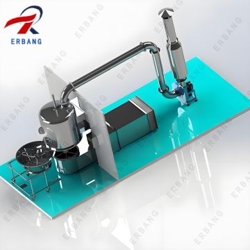 Cama fluidizada vertical de alta eficiencia para reciclaje de plástico