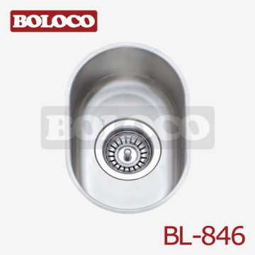 Avrupa orta Polonya/saten/YYK-inci tek kabın tek parça dikdörtgen/kare mutfak lavabo 304# Bl-846