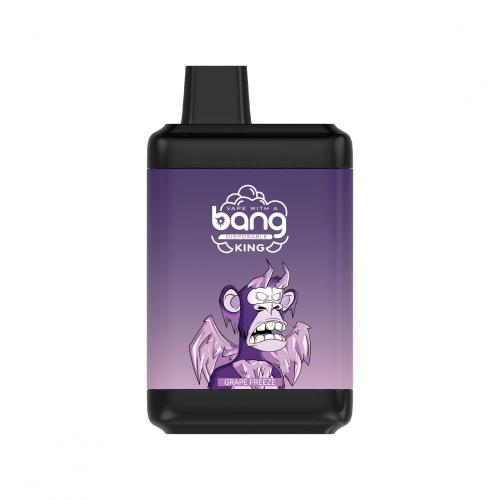 Bang King 8000 퍼프 일회용 vape 도매