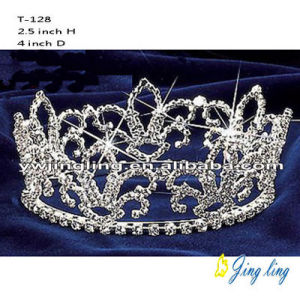 Custom Flower Full Round Pageant Crown