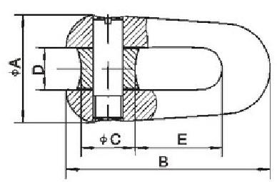 موصل مضاد للانحناء على شكل حرف U
