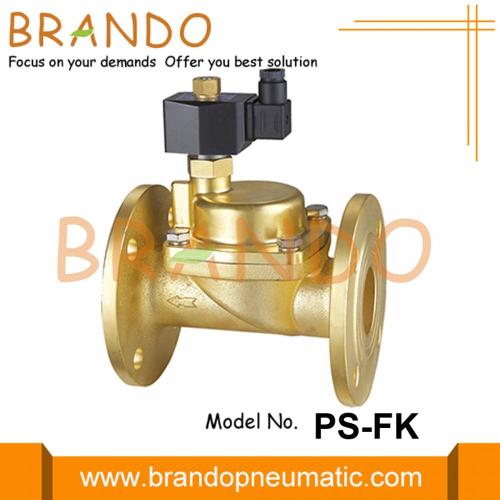 Válvula solenoide de vapor con brida de 1 &#39;&#39; 2 &#39;&#39; normalmente abierta