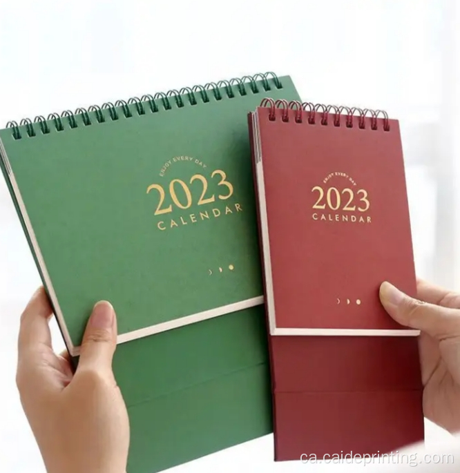 Calendari d'estil de calendari d'impressió de paret braille personalitzat