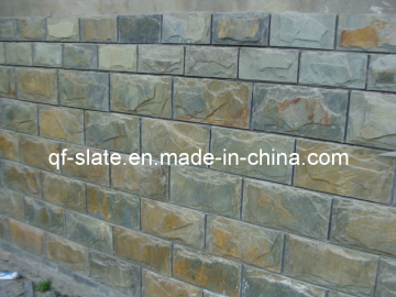Cheap Price for Natural Multi Color Slate Mushroom Stone Wall