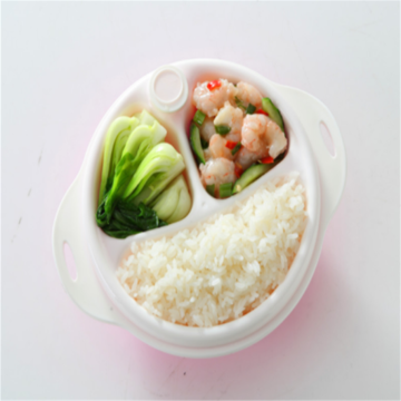 Bayi PP pinggan mangkuk Double Layer Heat Resistant Bowl