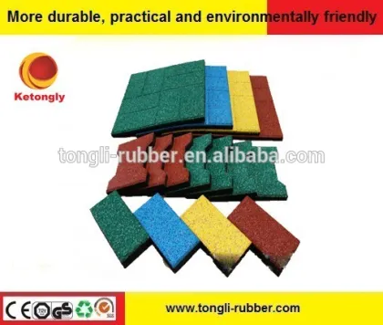 Gym rubber flooring ,10mm-50mm rubber floor tile .rubber floor mat