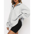 Womens Half Zip Sweatshirt Pullover Jacket