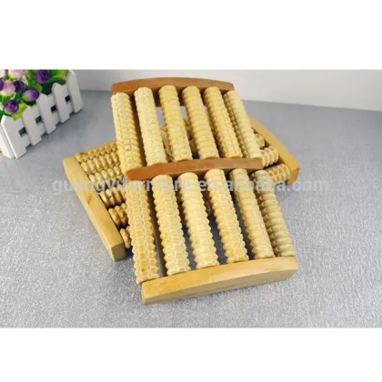 Wooden mini massage product foot massager body massager