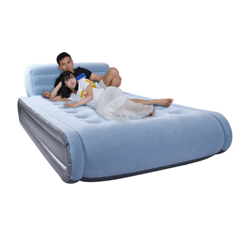 Top and Side Flocking Luxury Queen Air Mattress