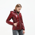 Hooded light and short casual Ladies' Jacket