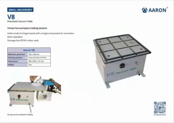 V8 Vacuum Table