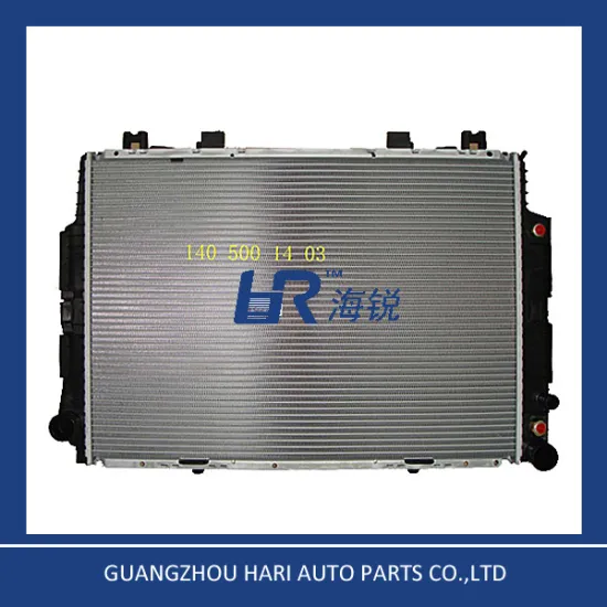 aluminum auto radiator for Benz 600i AT OEM:1405001403 DPI:1315