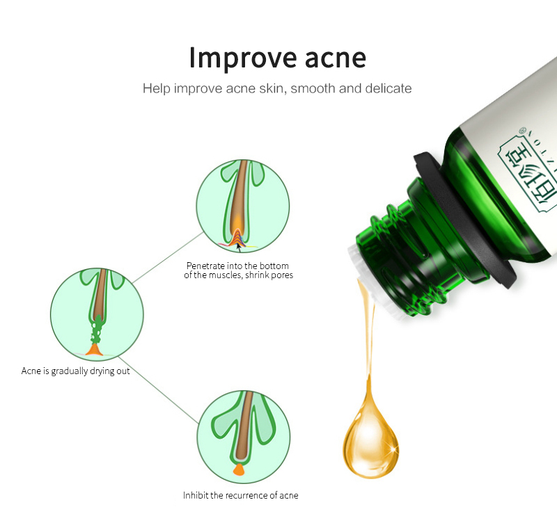 Tea Tree Essential Oil Hydrating Moisturizing Oil-controlling Shrink Pores Massage Oil Anti-wrinkle Anti Scar Spots Skin Care