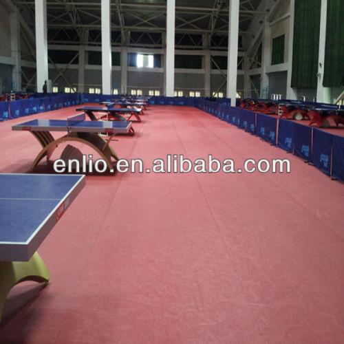 lantai sukan pvc/Lantai Gelanggang Pingpong