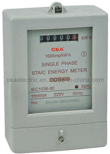 Single Phase Electronic Kilowatt Hour Meter (DDS999)