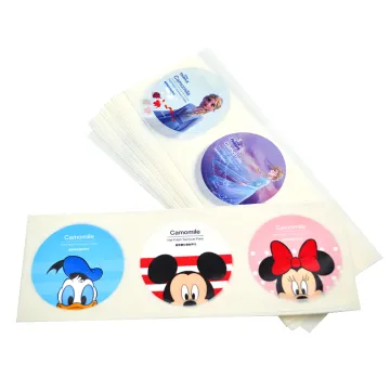 Logo printing sticker roll adhesive label sticker