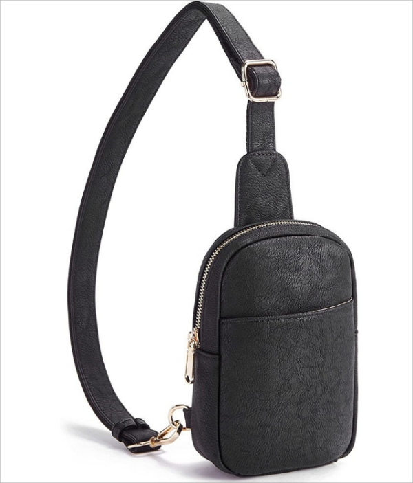 Trendy Single Shoulder Crossbody Bag with Zipper