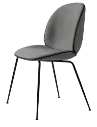 Modern replica gubi beetle chair by velvet fabric