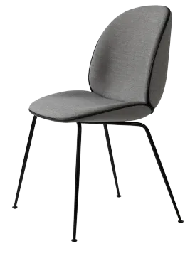 Modern replica gubi beetle chair by velvet fabric