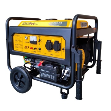 Quiet Camping Gasoline Generator with Electric Water Cooled Engine