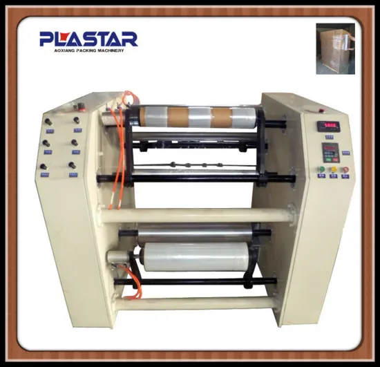 automatic shaft change slitting rewinder machine