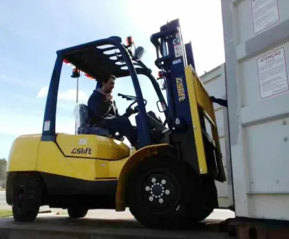 3.5 Ton Diesel Forklift with Japanese Automatic Okamura Transmission - CPCD35