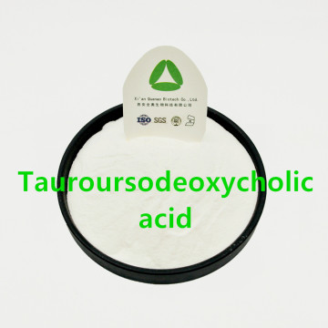 99٪ مسحوق السائبة Tudcatauroursodeoxycholic Cas14605-22-2