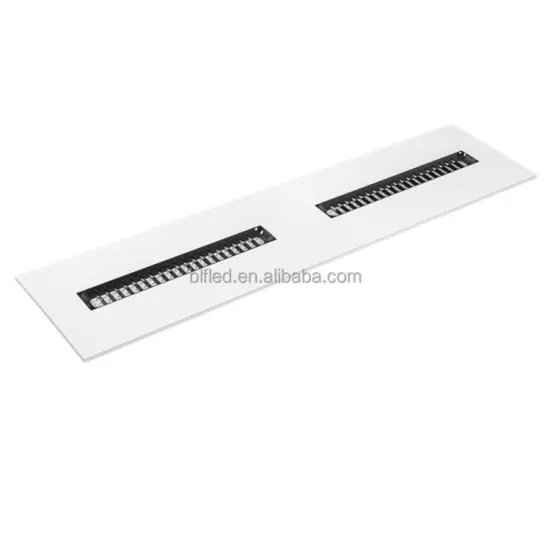 Indoor Ceiling Grille Embedded Aluminum LED Panel Light