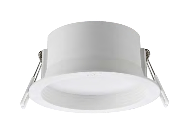 Luz de cilindro à prova de poeira branca