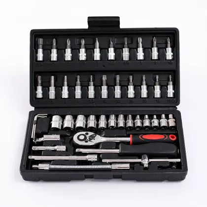 2023 46pcs Ratchet Torque Wrench Set - Hand Tools & Socket Wrenches