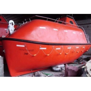 OPEN LIFEBOAT OF FIBRE-GLASS BOAT